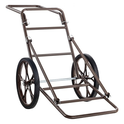Deer Cart 500 LBS Capacity Folding Game Cart Deer Cart Game Hauler with 17