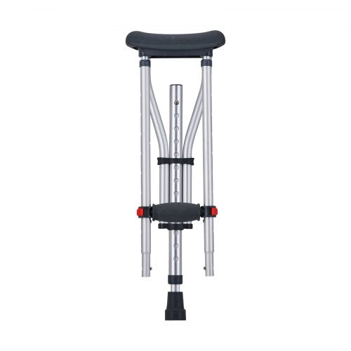 Underarm Crutches 13Level Height Adjustable Underarm Walking Crutches