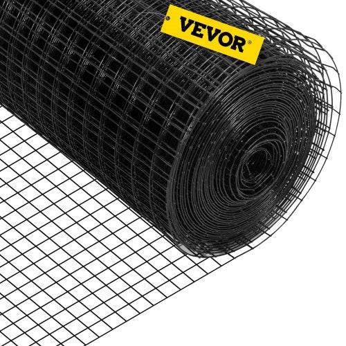 Hardware Cloth 36 x 50 1x1 Mesh Size Galvanized Steel Vinyl Coated
