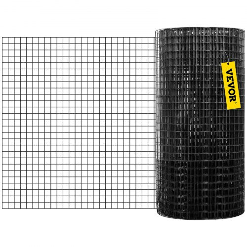 Hardware Cloth 36 x 50 1x1 Mesh Size Galvanized Steel Vinyl Coated
