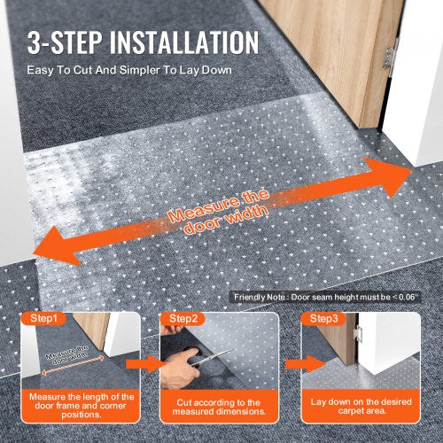 Carpet Protector for Pets 15 x 4 PVC ScratchProof Cat Carpet Protector