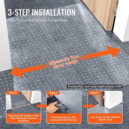 Carpet Protector for Pets 24 x 25 PVC ScratchProof Cat Carpet Protector