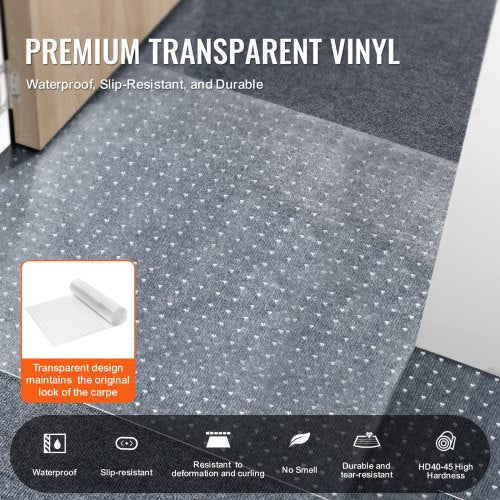 Carpet Protector for Pets 24 x 6 PVC ScratchProof Cat Carpet Protector