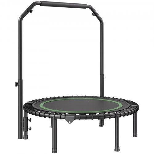 Foldable Mini Trampoline 40 Inch Fitness Rebounder Max Load 330lbs