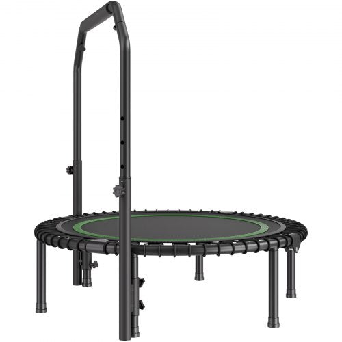 Foldable Mini Trampoline 40 Inch Fitness Rebounder Max Load 330lbs