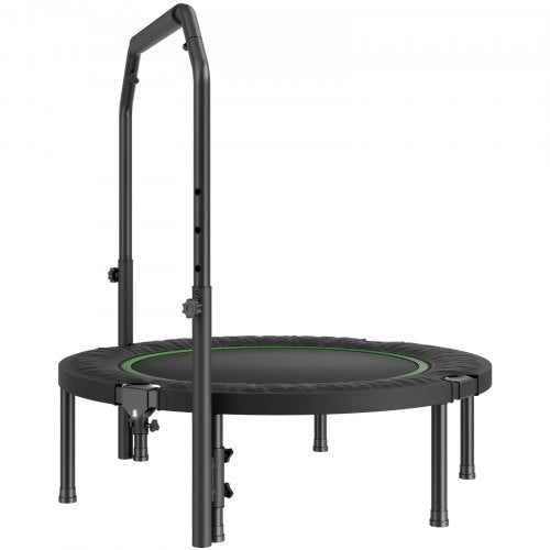 Foldable Mini Trampoline 40 Inch Fitness Rebounder Max Load 330lbs