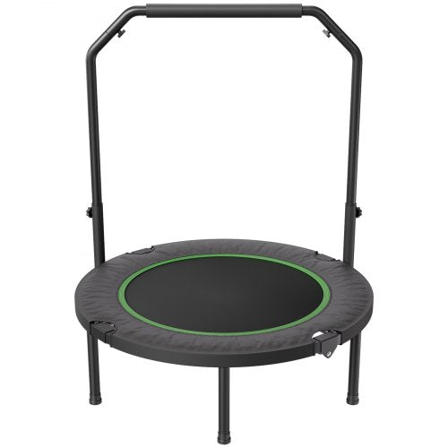 Foldable Mini Trampoline 40 Inch Fitness Rebounder Max Load 330lbs