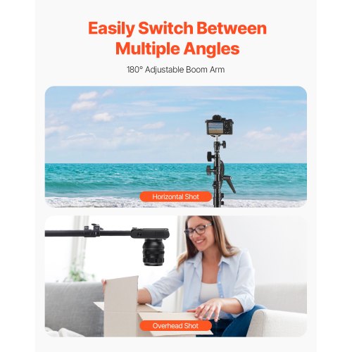 Air Cushioned Aluminum Light Stand Max Height 128 ft390 cm Adjustable