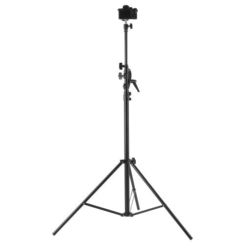 Air Cushioned Aluminum Light Stand Max Height 128 ft390 cm Adjustable