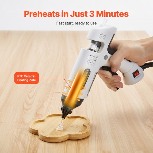 Hot Glue Gun 60100W Dual Power Mini Hot Glue Gun with 20 Premium Glue