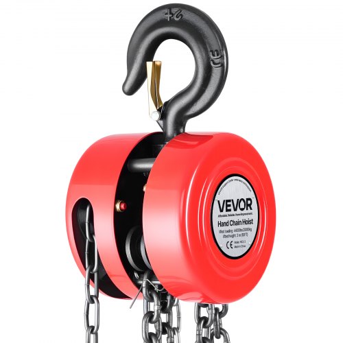 Hand Chain Hoist 2 Ton 4400 lbs Capacity Manual Chain Block with Upgrade