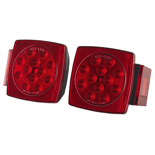 Trailer Lights 12V LED Trailer Tail Lights Kit with Stop Brake Turn Tail