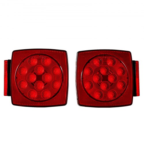 Trailer Lights 12V LED Trailer Tail Lights Kit with Stop Brake Turn Tail