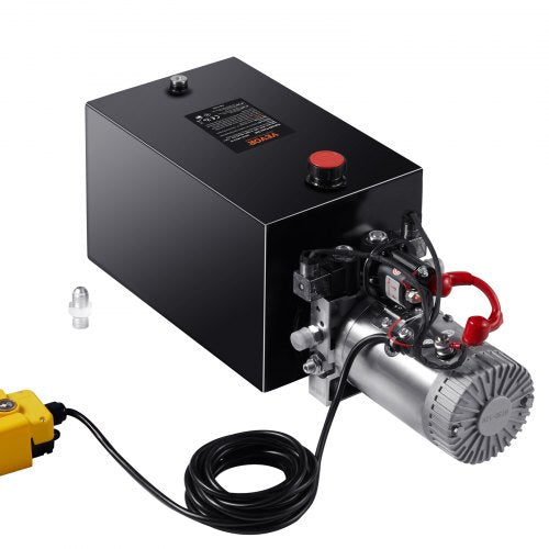 Hydraulic Pump 15 Quart Hydraulic Power Unit Double Acting Dump Trailer