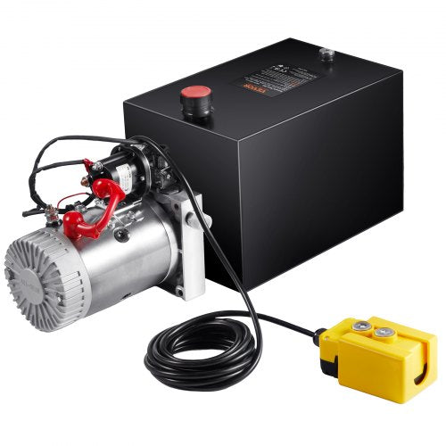 Hydraulic Pump 20 Quart Hydraulic Power Unit Single Acting Dump Trailer
