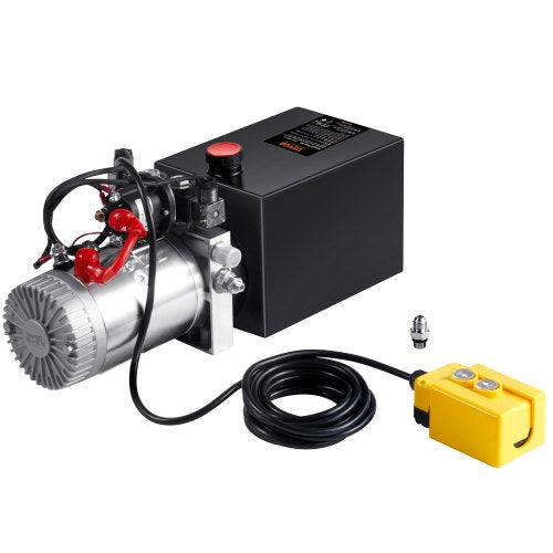 Hydraulic Pump 6 Quart Hydraulic Power Unit Double Acting Dump Trailer