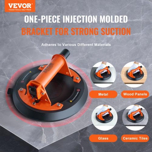 Glass Suction Cup 8 615 lbs Load Capacity Vacuum Suction Cup with ABS