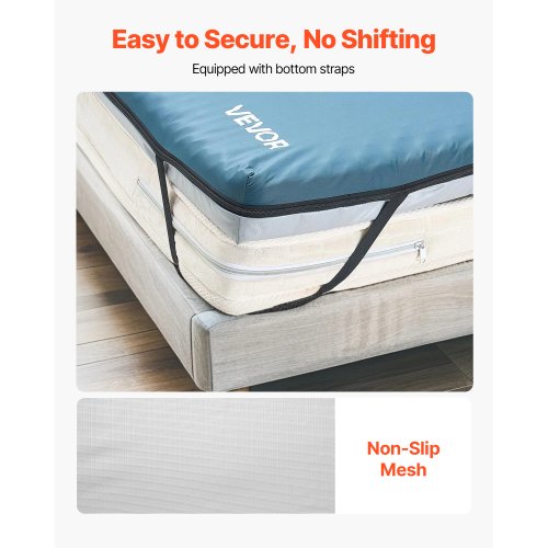 Hospital Bed Mattress 300 lbs Load Long Term Care Pressure Redistribution