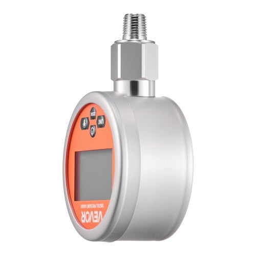 Digital Hydraulic Pressure Gauge 010000 PSI 0700 Bar Hydraulic Pressure