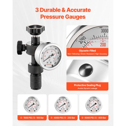 Hydraulic Nitrogen Accumulator Charging Kit AllinOne Nitrogen Fill Kit
