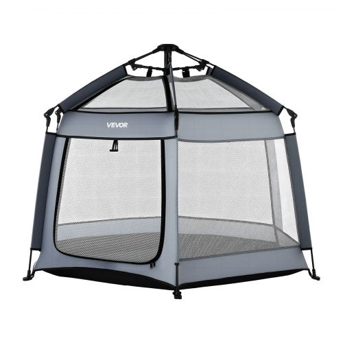 Baby Playpen Pop Up Toddler Playpen with Canopy Indoor Outdoor Portable