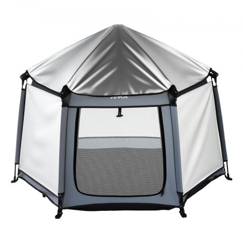 Baby Playpen Pop Up Toddler Playpen with Canopy Indoor Outdoor Portable