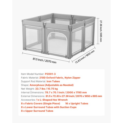 Baby Playpen 787 x 701 Extra Large Toddlers Playpen Foldable Baby