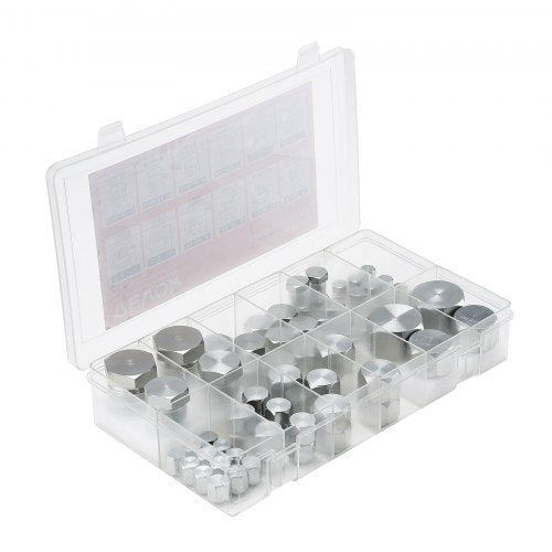 72 PCS JIC Hydraulic Fittings Heavy Duty Master Industrial Hydraulic Cap