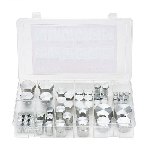 72 PCS JIC Hydraulic Fittings Heavy Duty Master Industrial Hydraulic Cap