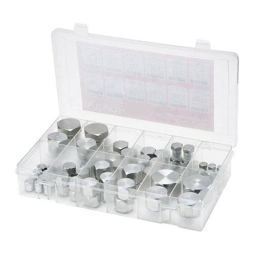 72 PCS JIC Hydraulic Fittings Heavy Duty Master Industrial Hydraulic Cap