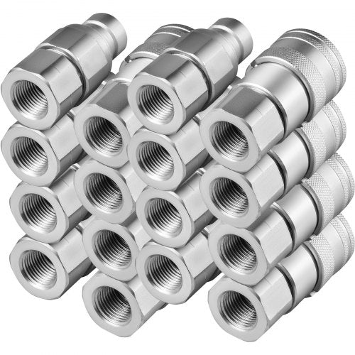 Skid Steer Hydraulic Quick Connect 12 Body Hydraulic Coupler 12 NPT