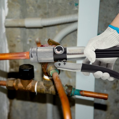Hydraulic Tube Expander 38 to 118 OD HAVC Hydraulic Swaging Tool with 7 Pipe
