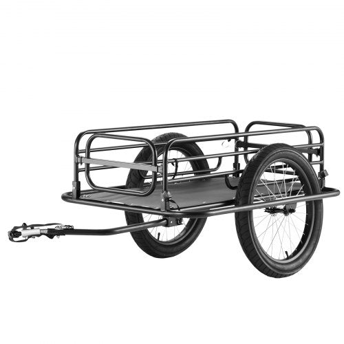 Bike Cargo Trailer 275 lbs Load Capacity HeavyDuty Bicycle Wagon Cart