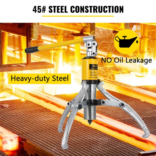 15 Ton Hydraulic GearBearingWheel Bearing Puller Separator 2 or 3 Jaws w