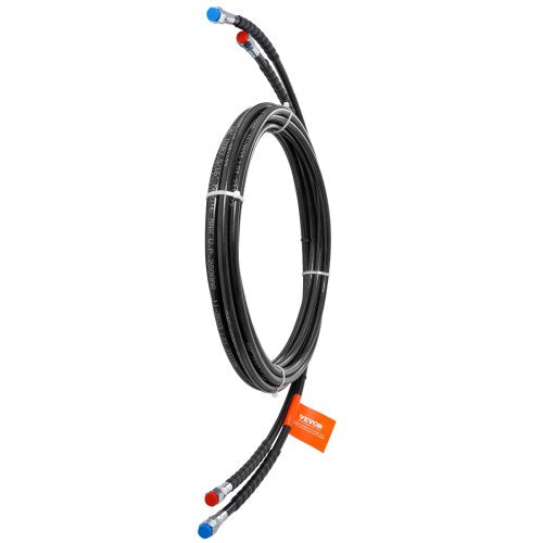Outboard Hose Kit 20 ft Hydraulic Steering Hose 2Piece LeakProof TPEE