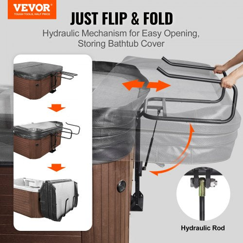 Hot Tub Cover Lift Spa Cover Lift Hydraulic Height 331 – 413 Width