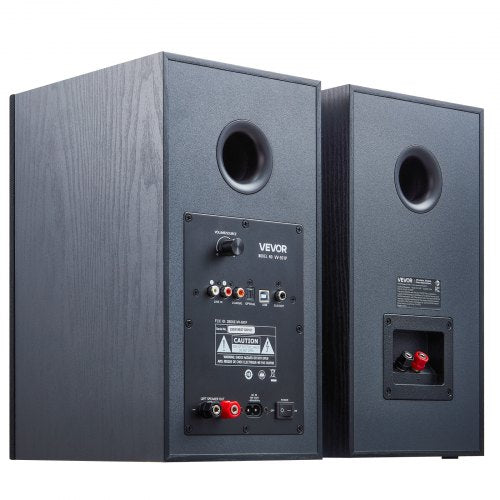 Powered Bookshelf Speakers 25W x 2 Active Studio Monitor Speaker with 525