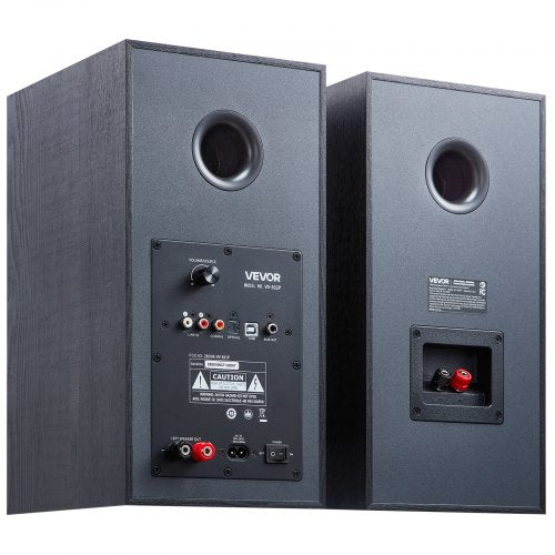 Powered Bookshelf Speakers 25W x 2 Active Studio Monitor Speaker with 55
