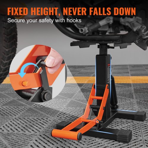 Dirt Bike Lift Stand Motorcycle Jack Lift Stand 440 lbs Capacity and Hydraulic