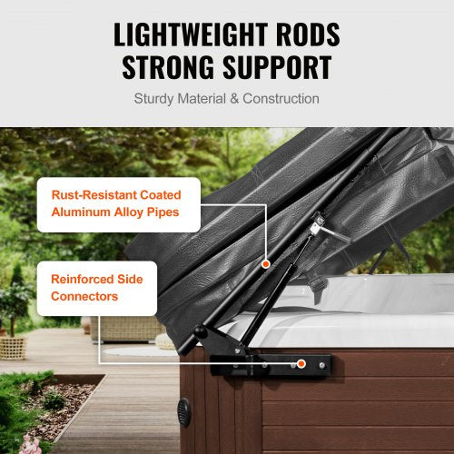 Hot Tub Cover Lift Spa Cover Lift Hydraulic Width 69 – 965 Adjustable