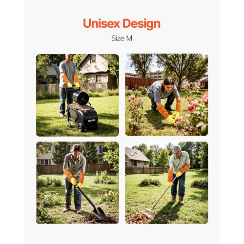 Gardening Gloves Thorn Proof Puncture Resistant Garden Gloves with Elastic Cuff