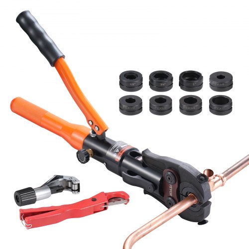 Copper Pipe Crimping Tool Hydraulic Driven Press Tool with 12 34 1