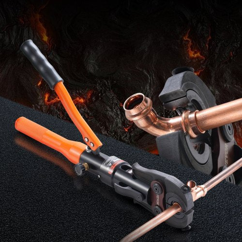 Copper Pipe Crimping Tool Hydraulic Driven Press Tool with 12 34 1