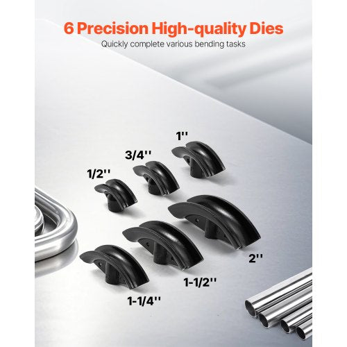 Hydraulic Pipe Bender 12 Ton Manual Copper Exhaust Pipe Bending Machine