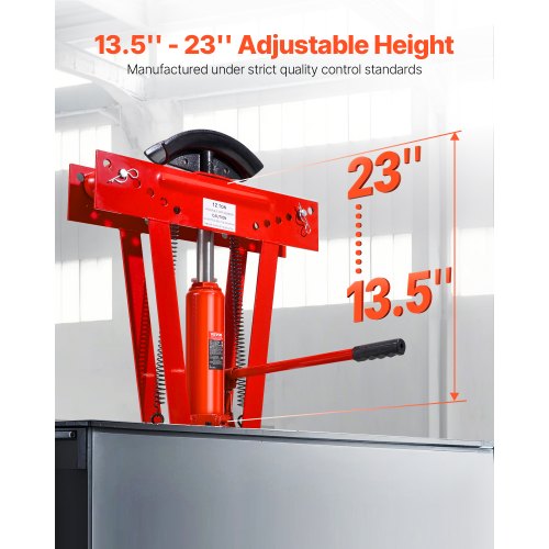 Hydraulic Pipe Bender 12 Ton Manual Copper Exhaust Pipe Bending Machine