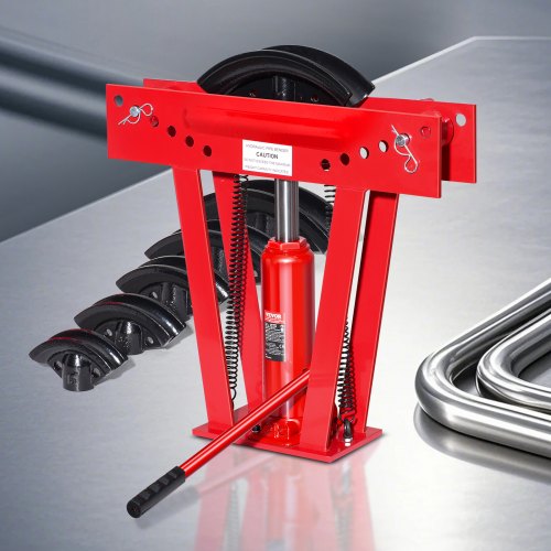 Hydraulic Pipe Bender 12 Ton Manual Copper Exhaust Pipe Bending Machine