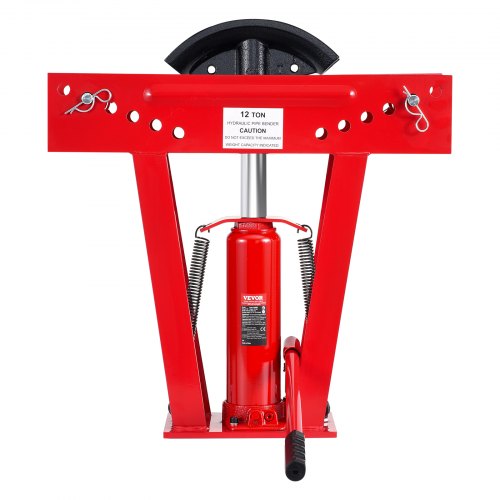 Hydraulic Pipe Bender 12 Ton Manual Copper Exhaust Pipe Bending Machine