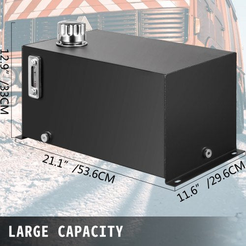 Hydraulic Fluid Tank 10 Gal Fuel Tank Heavy Duty Hydraulic Steel Tank
