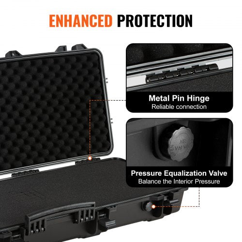 Rifle Case Rifle Hard Case with 3 Layers Fullyprotective Foams 42 inch