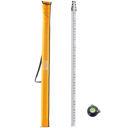 Aluminum Grade Rod 16Feet10ths 4 Sections Telescopic Measuring